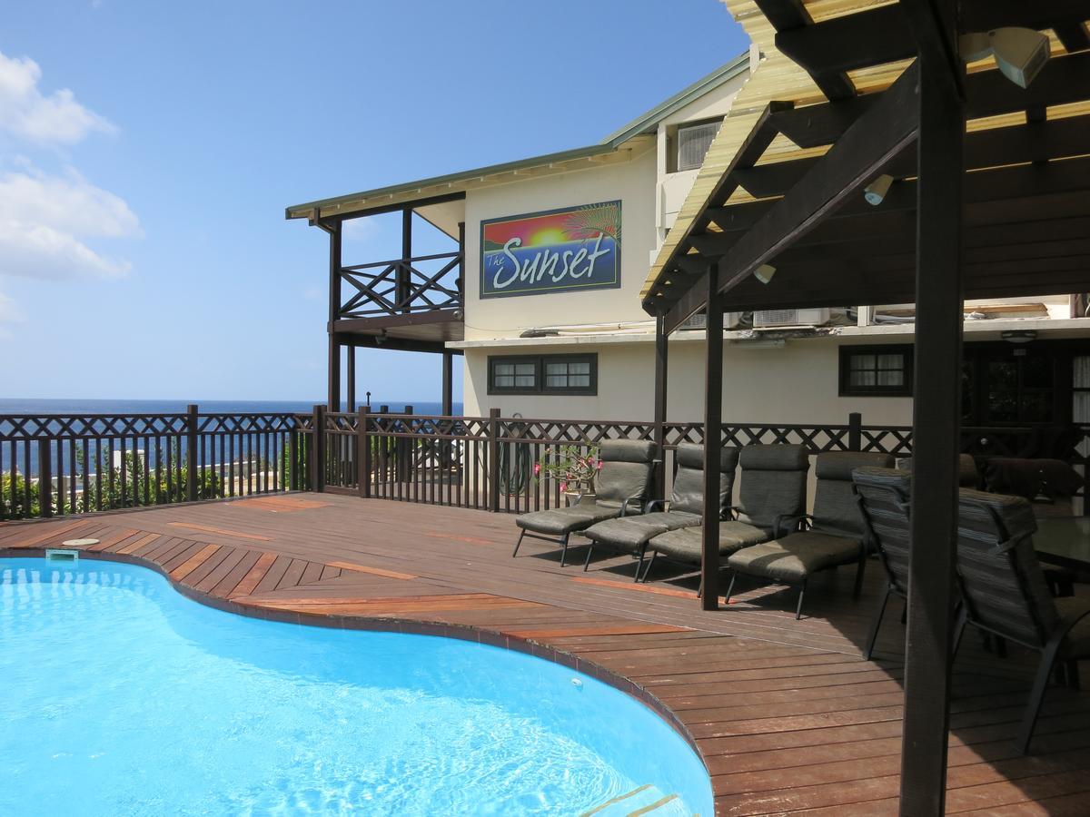 Hotel The Sunset Flying Fish Cove Exteriér fotografie